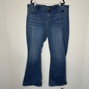 Lane Bryant Blue Boot cut Jeans 28 long